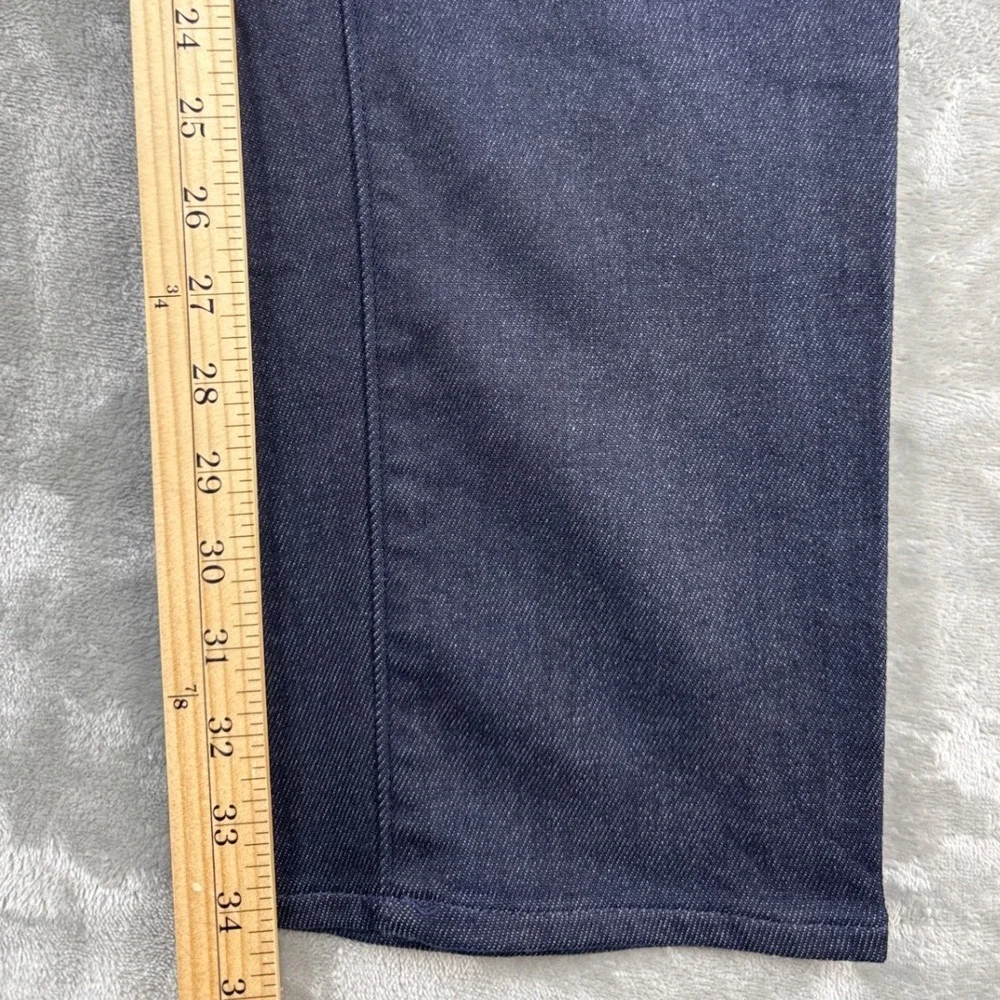 Banana Republic Mens Traveler Slim Fit Jeans Dark Indigo Blue 33x34 New